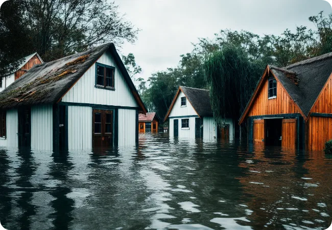 row-houses-flooded-area-with-word-word-front