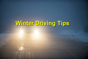 Winter Driving Tips